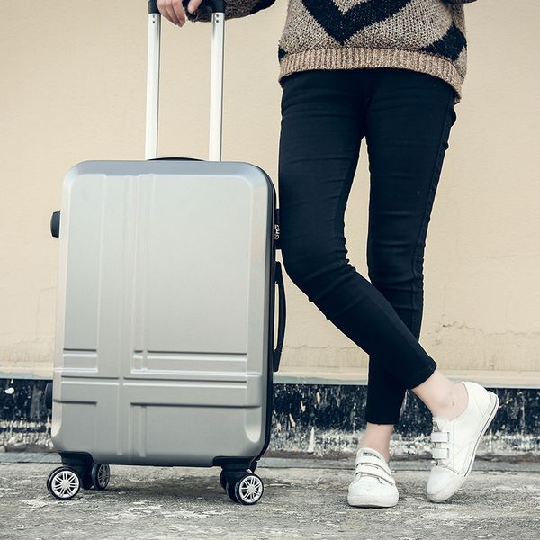 

boarding case student luggage traveling trolley case universal wheel abs traveling case password box