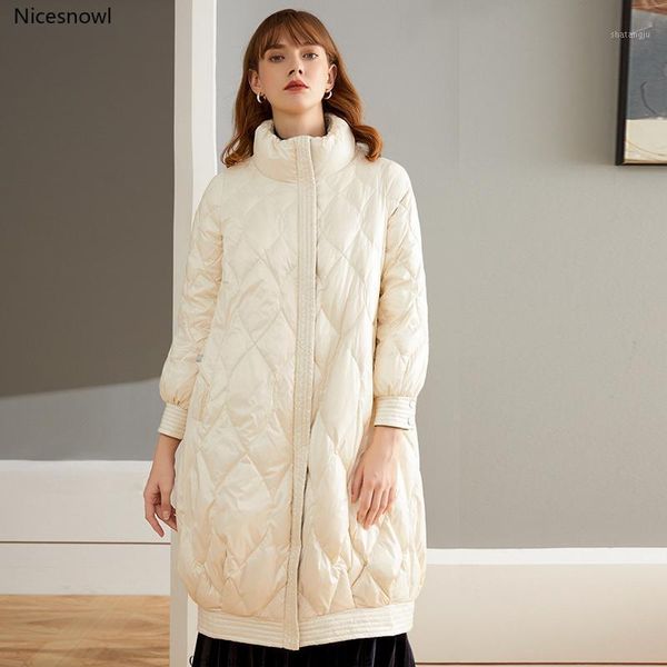 

women duck down jacket 2020 ladies winter jacket long thick coat for women down parka female thicken warm clothes waterproof1, Black