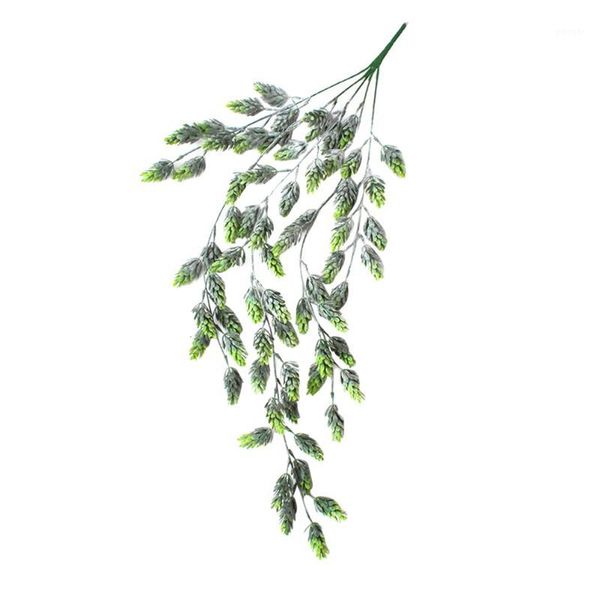 

decorative flowers & wreaths 1pcs beautiful artificial decor ornament plant green lifelike for home store restaurant office1
