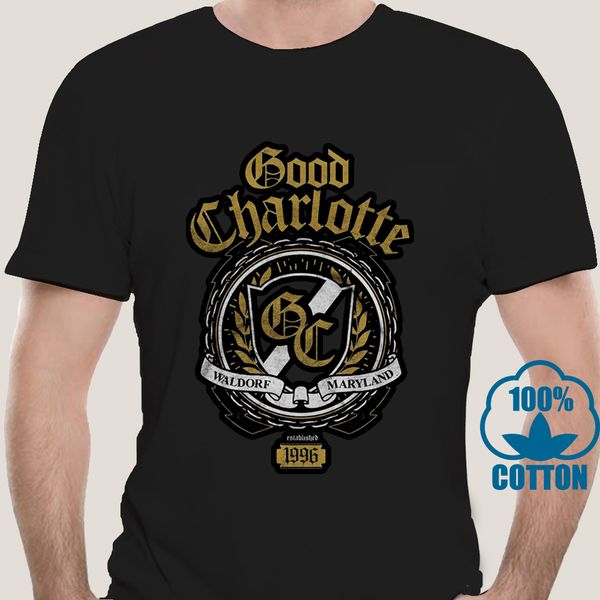 

4100a good charlotte crest t-shirt - neu und offiziell спорта толстовка с капюшоном толстовка