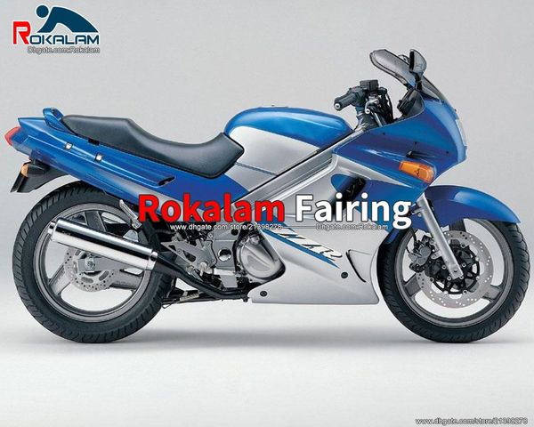 Обструктивный комплект для Kawasaki Ninja 1996 ZZR250R 1997 1998 ZZR 250R 1999 1990-2007 Голубая мотоцикле