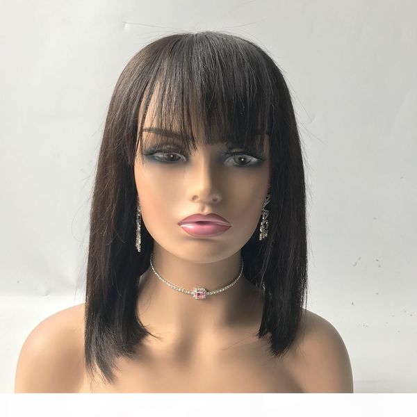 

straight bob wig lace front wigs products 20 for women selling, Black