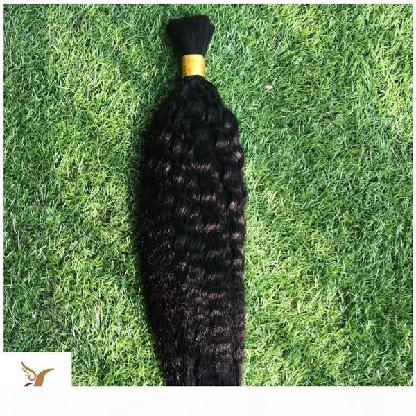 

black color 100% human bulk hair for braiding 100g brazilian human braiding hair bulk bundles 10-30 inchs hair extensions