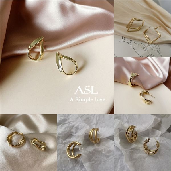 

hgvq gold jewelry rainbow cz hoop long earring earring for girl women fashion dainty plated small huggie hoops simple, Golden