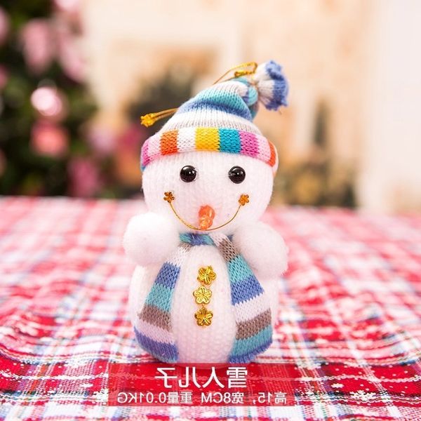 

decoration children's toys, set meal, tabledecorations, dolls, mini snowman dolls