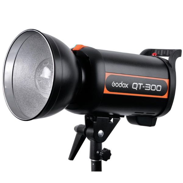 

godox qt300 high-speed pgraphy studio strobe flash qt series 300ws modeling light recycling time 0.05-1.2s 220v