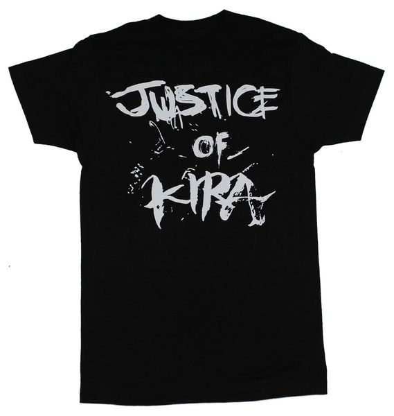 

print mens summer death note deathnote mens t-shirt - justice of kira splattered word image tee shirt sport hooded sweatshirt hoodie