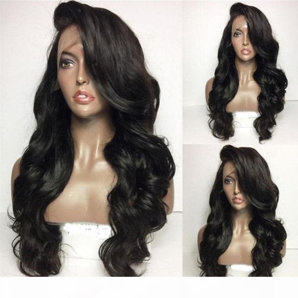 

wholesale 100% synthetic lace front wig with bangs hair wig female wig perucas wigs for black fastion women