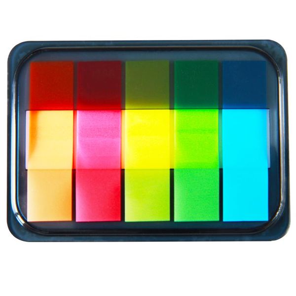 

4 кол-5 цвет примечания 20 штук цвет sticky notes индикаторные полоски индикатора наклейки deli 9060 jllkqx carshop2006