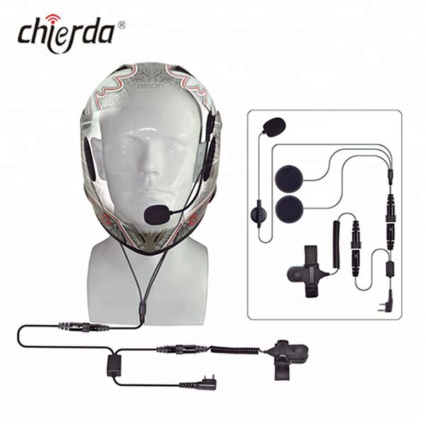 

headband motorcycle helmet two way radio headset