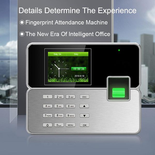 

biometric time attendance system fingerprint tcp/ip usb reader time clock recorder employees device fingerprint attendance