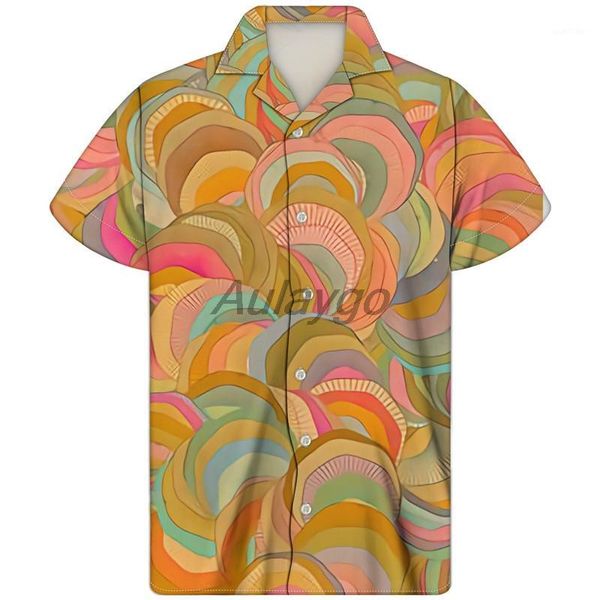 

2020 mens summer short sleeve clothing colorful cuban guayabera shirt fashion hawaiian shirt for boys custom camisa masculina1, White;black