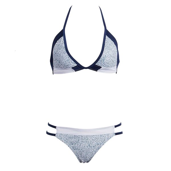 

new women's triangle push-up bikini set beachwear swimwear swimsuit padded bra, White;black