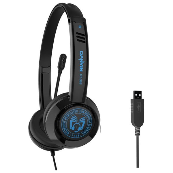 

dt326 usb проводная с шумоподавлением студенты наушников проводные наушники hifi наушники для обучения онлайн музыки