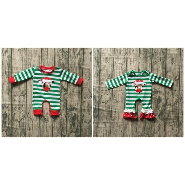 

girlymax fall/winter baby boys girls boutique clothes cow raglans infant cotton christmas tutu tripe romper toddler kidswear 201127, Blue