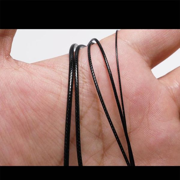 

10m/lot 0.5 0.8 1.0 1.5mm black waxed cotton cord thread cord string fit beading craft diy necklace for jewelry making jlllaw, White;red
