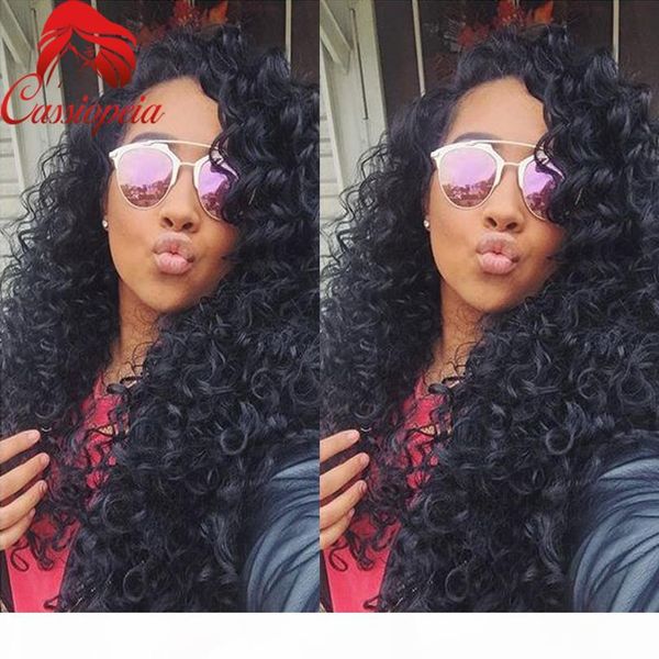 

brazilian kinky curly lace wigs glueless full lace curly wigs for black women brzailian hair full lace wigs for african american, Black;brown