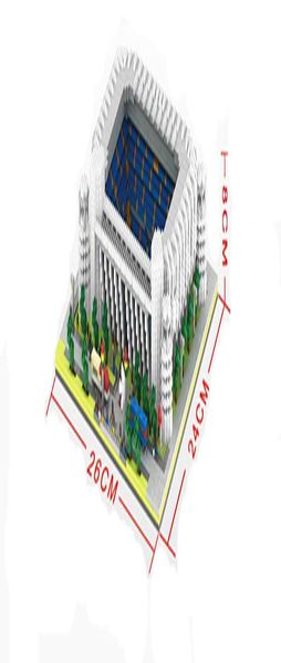 

aiboully 065 мир великий футбол поле стадиона модель строительные комплекты блоки кирпич архитектура клуб кубок игрушки для детей wmtcsx