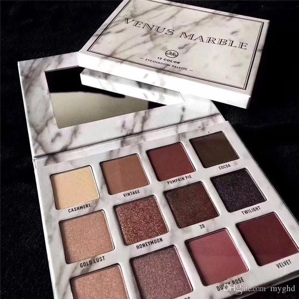 

venus marble cosmetics 12 color eyeshadow palette long-lasting eye shadow palette eyes cosmetics makeup palette