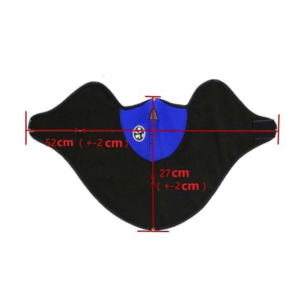 

warm bicycle cycling motorcycle winter half face outdoor sport ski ride bike cap cs mask neoprene snowboard neck veil mk