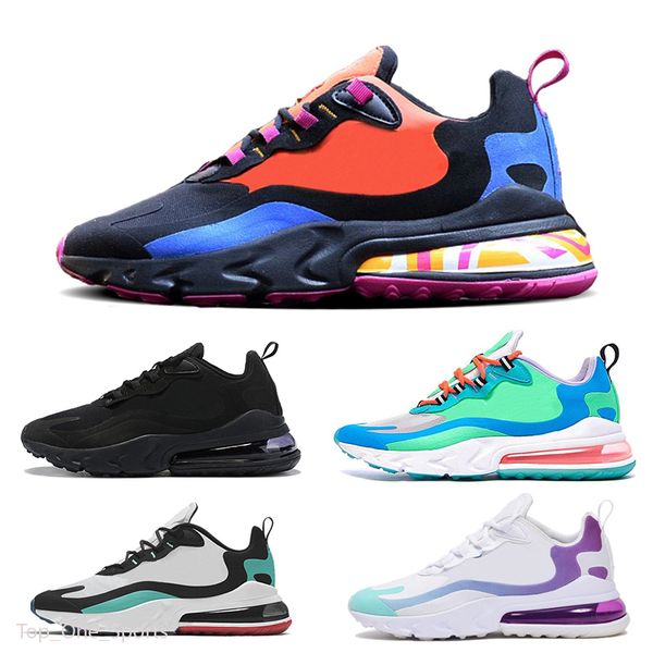 

react men women running shoes bauhaus optical dmp triple black white worldwide oracle aqua fashion mens trainers sports sneakers size 36-45
