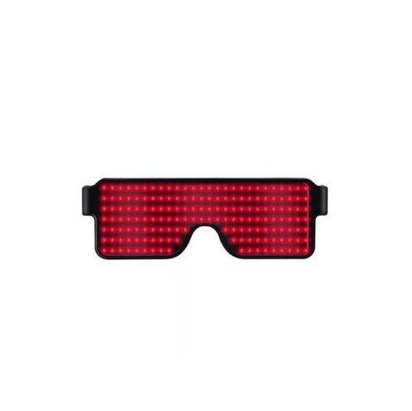 

glowing glasses 8 modes quick flash usb led party usb charge glow sunglasses christmas concert light toys christmas de sqcsxg pingtoy