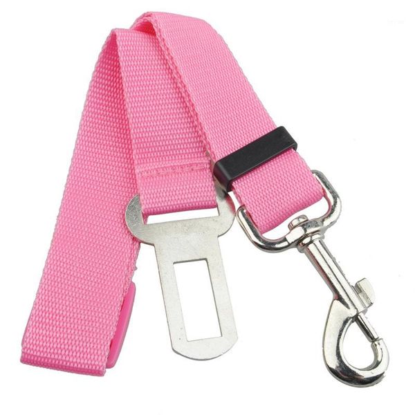

dog collars & leashes pink car vehicle auto seat safety belt seatbelt for pet1