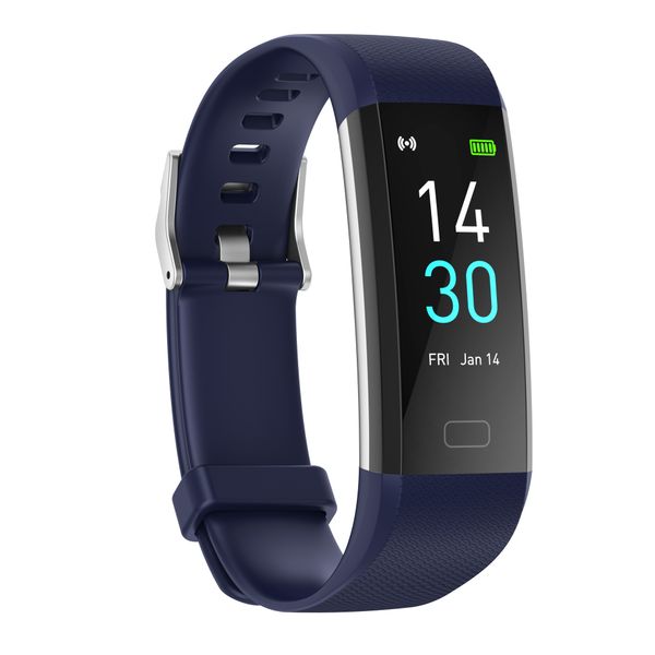 

linmo technology's new s5 second generation temperature measuring bracelet, oxygen blood pressure heart rate meter waterproof and