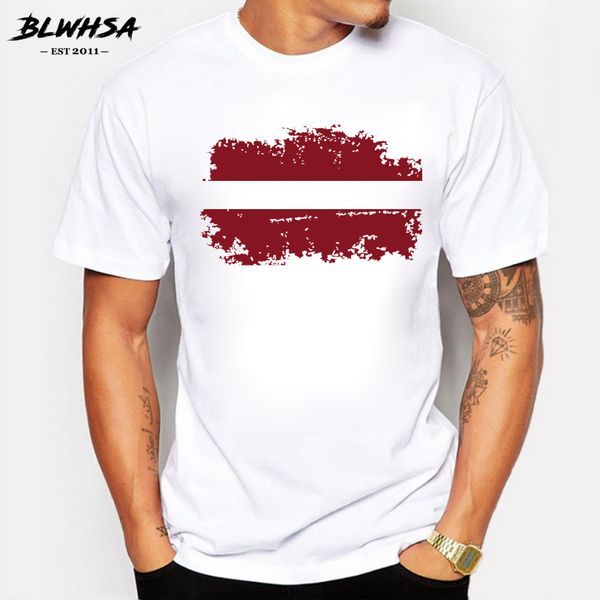 

blwhsa summer latvia flag fashion short sleeve funny latvia ethnic nostalgia tees sport hooded sweatshirt hoodie men t shirt