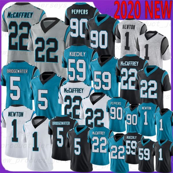 

22 christian mccaffrey 5 bridgewater football jerseys 59 luke kuechly 1 cam newton 90 julius peppers 14 fitzpatrick 3 jameis winston evans c, Black;red