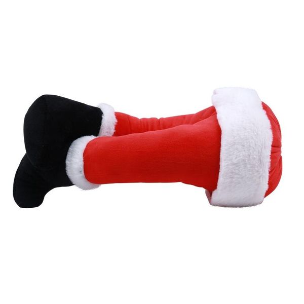 

christmas tree stick out santa kicking legs door ornament indoor stuck decor gxma