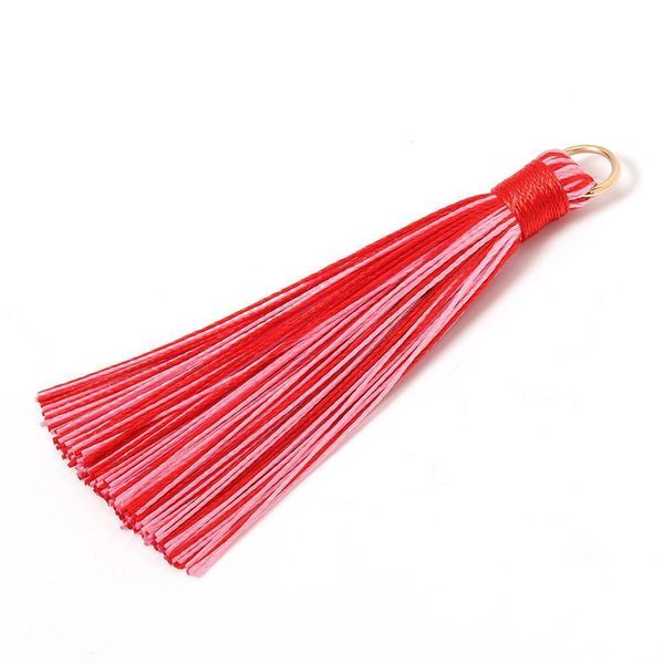 

10pcs 7cm colorful polyester silk tassel brush pendant earring charm for diy jewelry making handmade craft findings supplier h sqcnsq