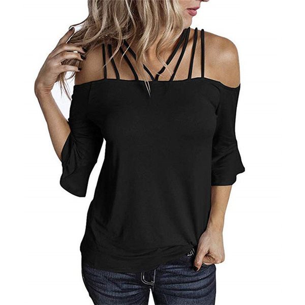 

tshirts womens designer striped printed long sleeve fashion o-neck woman clothes casual colorful beach party ladies, White