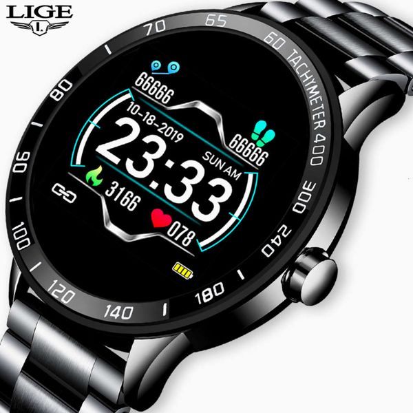 

smart sports watch ip67 men, waterproof device, heart rate and blood prsure control, for android ios