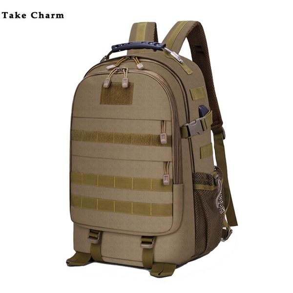 

large capacity mens nylon travel bag outdoor mountaineering sports backpack with headphones charging hole large capacity mens bbyrhl