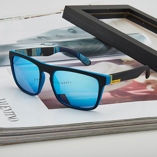 

2020 new men's sunglasses, fashionable polarized mirror, anti ultraviolet fishing special for driving, White;black