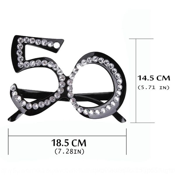 

oqv5s новые 50-yearglasses очки моделирования новая партия веселой вечеринки 50-летний старый прикольных цифрового моделирования цифровых 0m