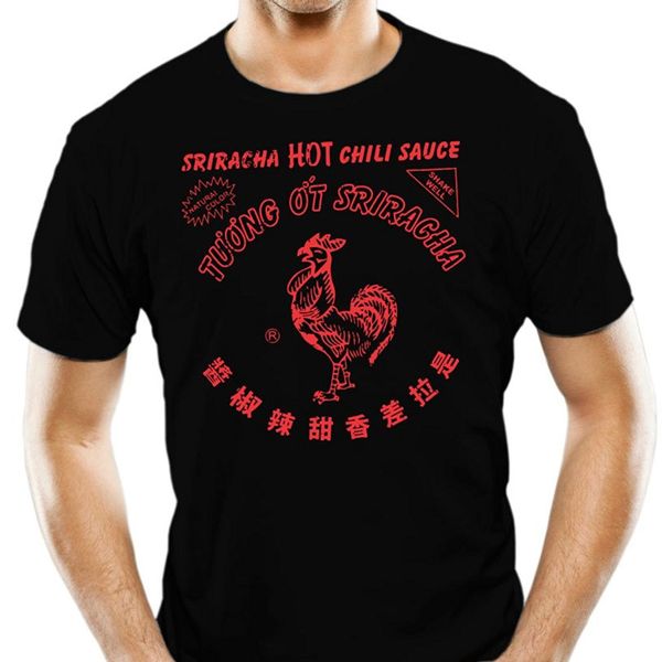 

printed summer style tees male harajuku fitness brand men's sriracha chili sauce t shirt 035053 sport hooded sweatshirt hoodie