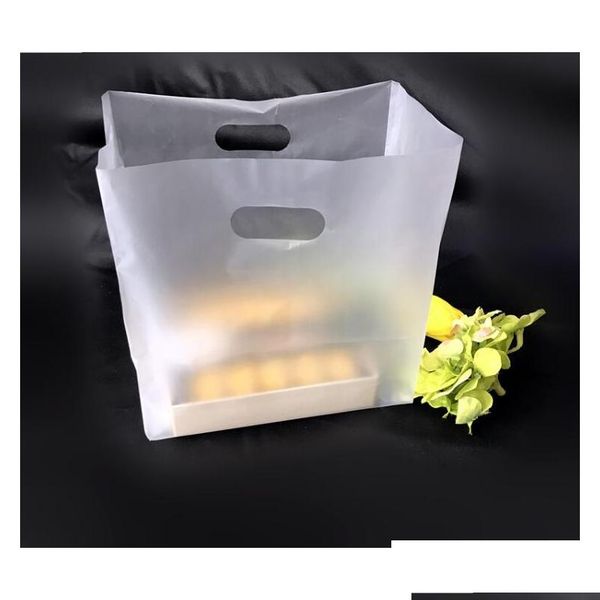 

100pcs 5sizes lovely floral gift bag thicken plastic carry bag shopping ,take jllspm ladyshome