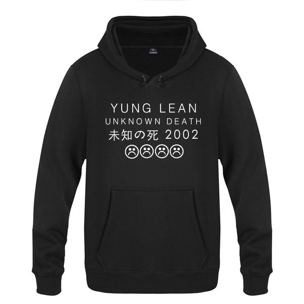 

unknown death yung lean rock rap sweatshirts men 2018 mens hooded fleece pullover hoodies sport hooded sweatshirt hoodie