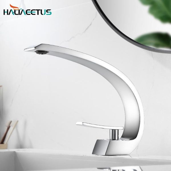

chrome brass bathroom faucet.basin faucet mixer tap with cold water.deck mounted water taps
