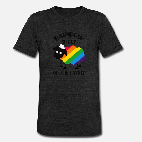 

rainbow sheep of the family t shirt hip hop breathable summer tracksuit hoodie sweatshirt