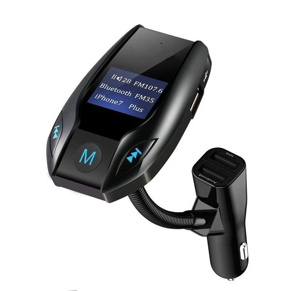 

bluetooth fm transmitter mp3 player hands-radio 2 usb charger car mp3 radio