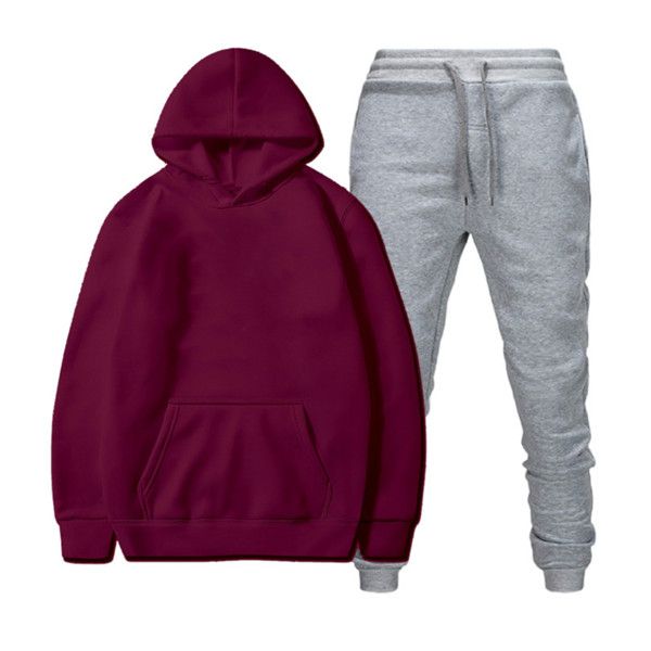 

mens designers basketball tracksuit casual women hoodies +pants mens clothing sweatshirt pullover mens designers hoodies suit, Gray