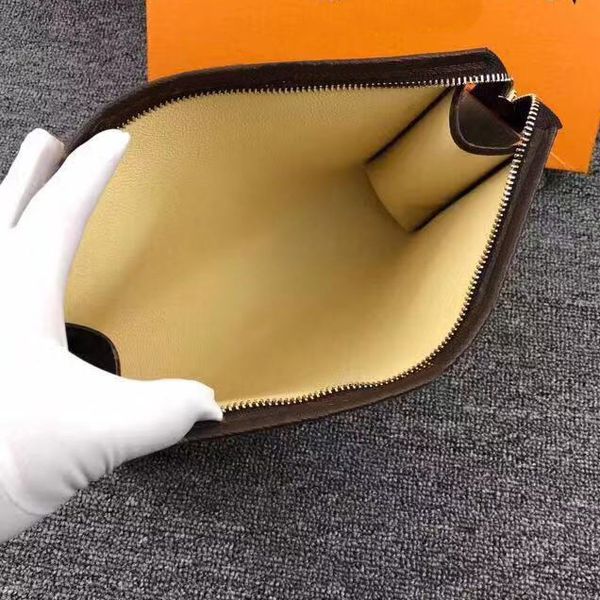 

new arrival clutch for men tote cosmetic bag women big travel organizer storage wash bag leather make up bag men purse cosmetic case