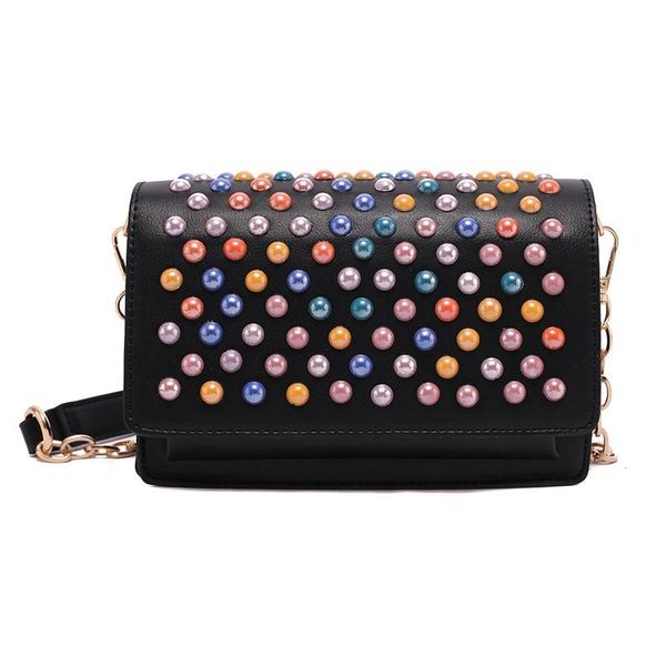 

new fashion rivets shoulder bag