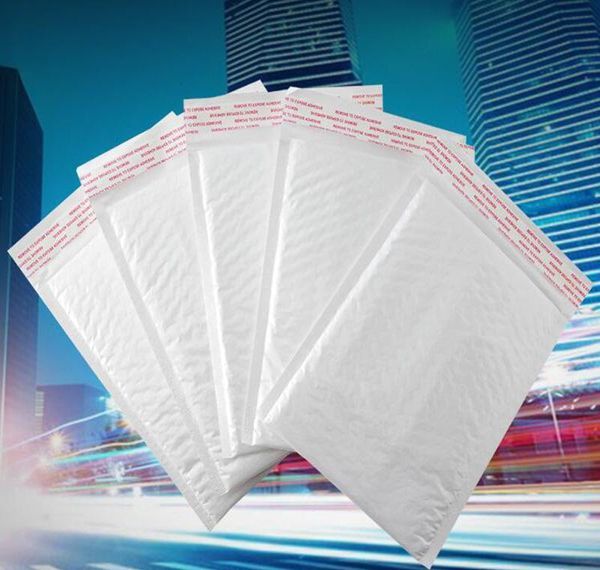 

12*18cm usable pearl white poly bubble mailer waterproof envelope padded mailing bag self sealing fo wmtojx dh_niceshop