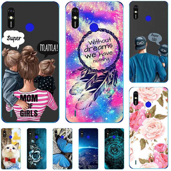 

3the soft silicon sheath lite 6.52 inch, which is tecno spark 4 air fashion cartoon naruto super mom and dadcf1