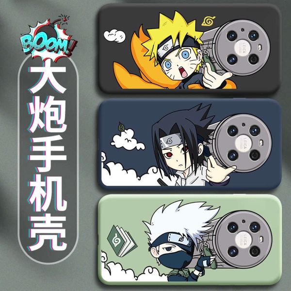 

firhadow mobile phone case huawei mate40pro protective cover all inclusive border fall protection soft silicone cartoon network popular with