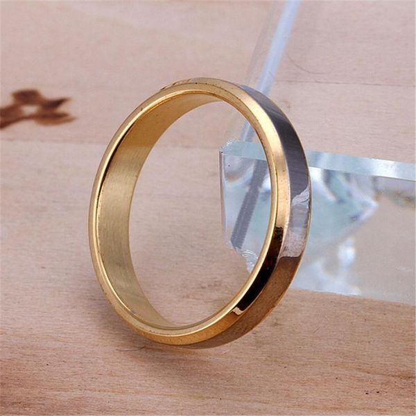 

wholesale charm silver color fashion women love steel ring wedding women men jewlery gift r096 h bbykdl